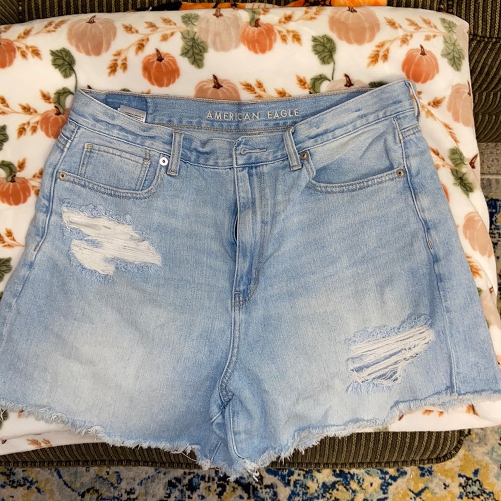 American Eagle Mom Denim Shorts